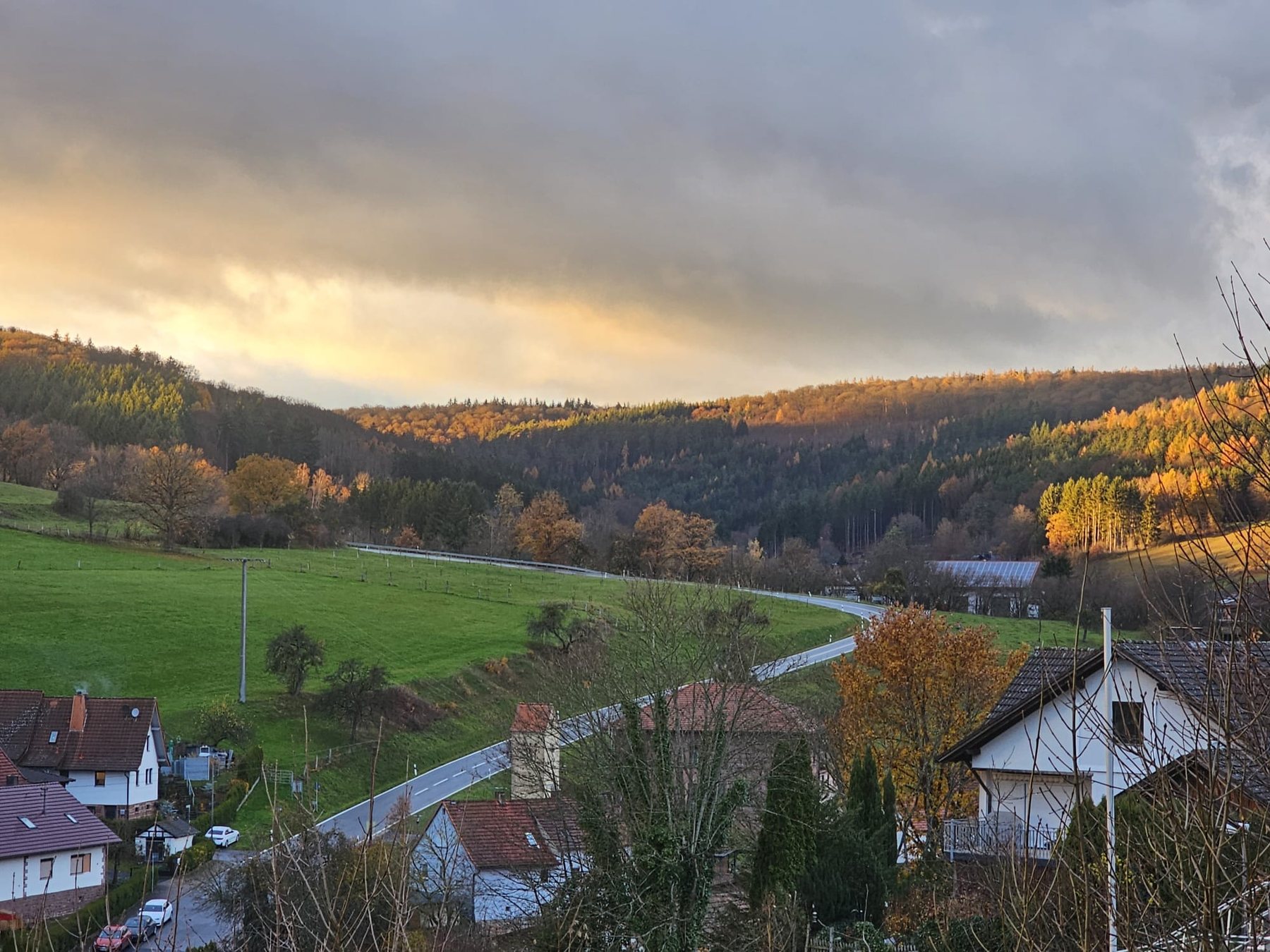 Herbstlandschaft im Sinngrund