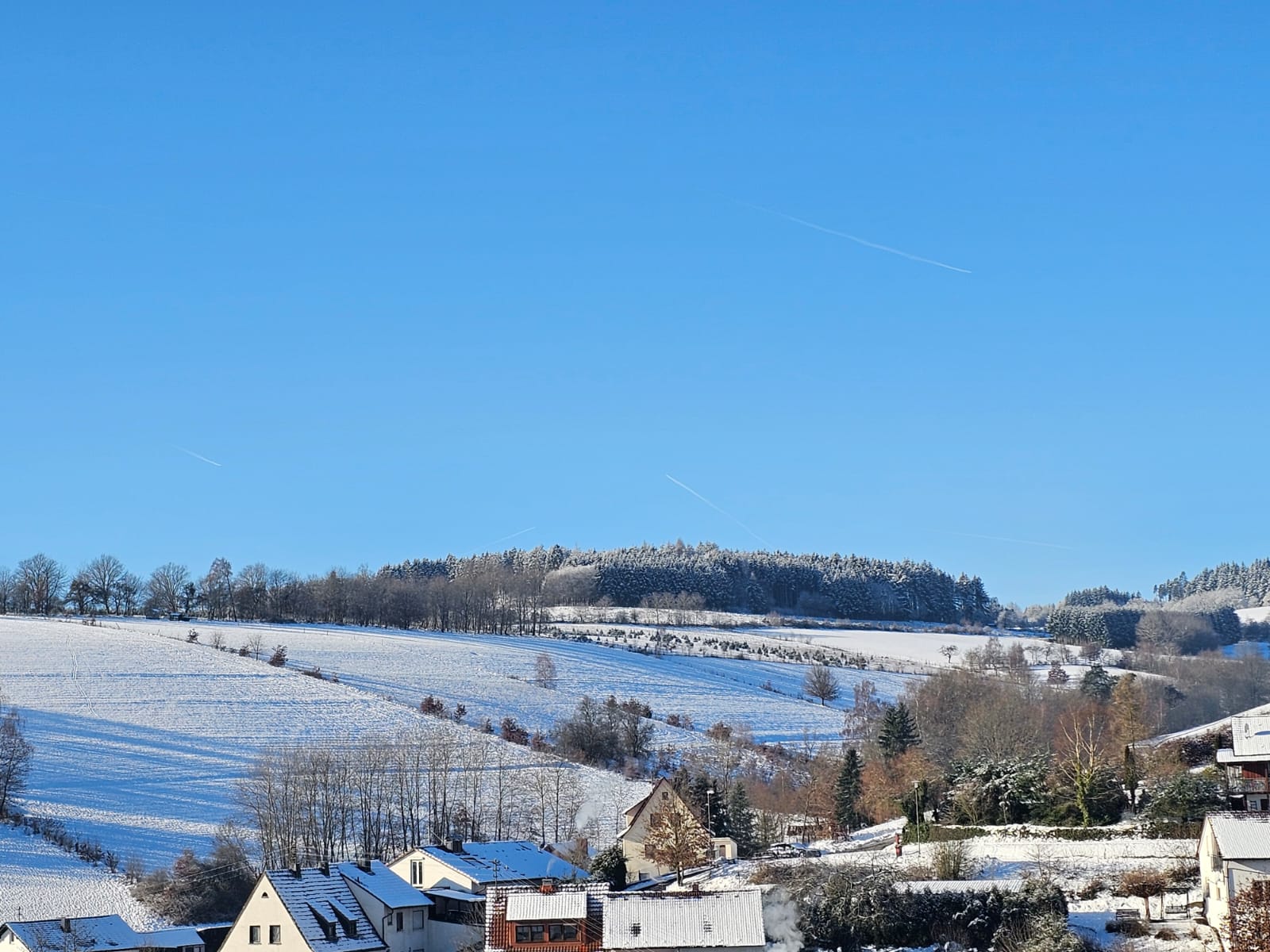 Winterlandschaft im Sinngrund